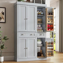 71" Tall Kitchen Pantry Cabinet with Doors & Drawers