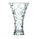 Round Opening Clear Glass Vase 11.75 Inch