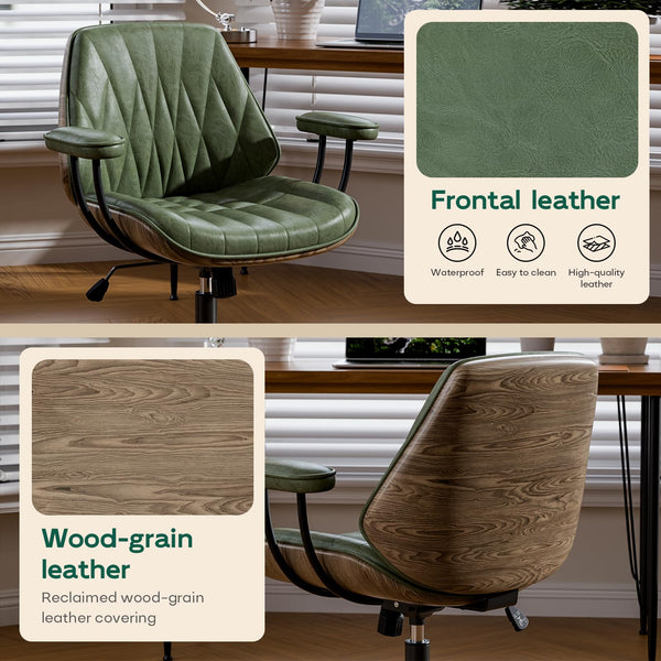 Mid-Century Modern Office Swivel Chair