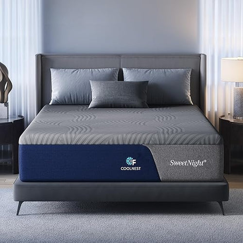 King Size Gel Memory Foam Mattress – Cooling, Pressure Relief, Multi-Size