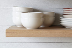 White Oak Floating Shelves Set of 2 | 11" Deep | Wall Mount