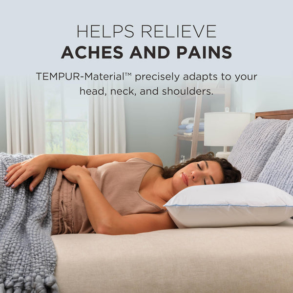 Dual Cooling Memory Foam Bed Pillow 2-Pack