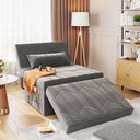 4-in-1 Convertible Sleeper Chair with Adjustable Backrest