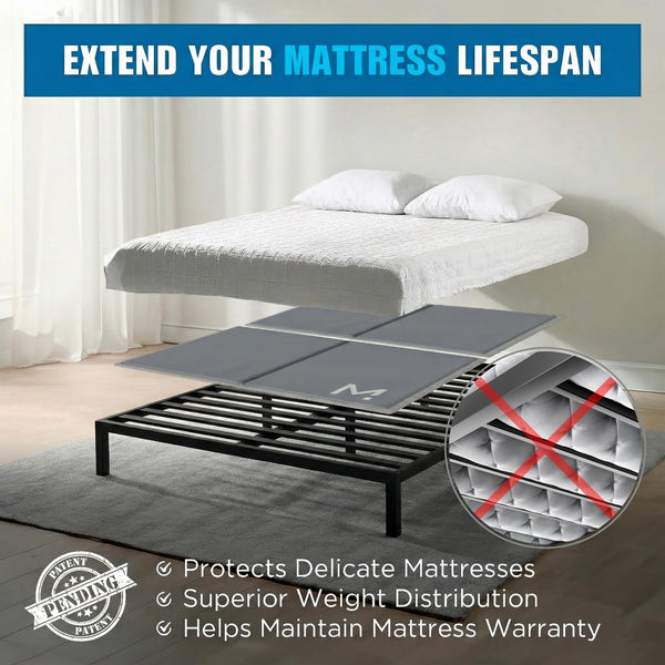 Premium 10mm Bunkie Board – Breathable, Noise-Minimizing Mattress Support