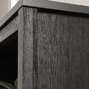 5-Shelf Library Bookcase with Doors