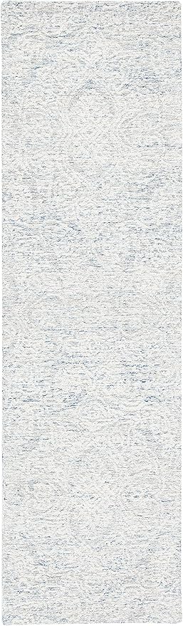Hand-Tufted Wool Runner Rug 2'3" x 10' – Floral Area Rug for Hallway & Entryway