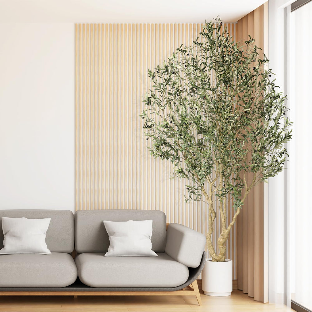 Large Artificial Olive Tree with Adjustable Branches