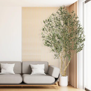 Large Artificial Olive Tree with Adjustable Branches
