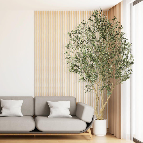 Large Artificial Olive Tree with Adjustable Branches
