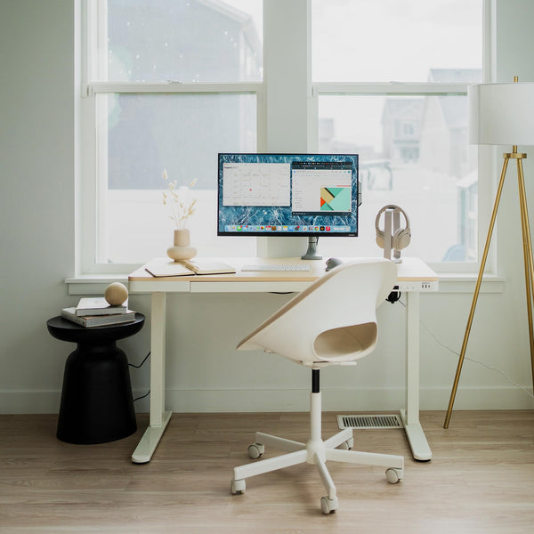 Electric Standing Desk with Drawer – Adjustable Height Sit-Stand Desk