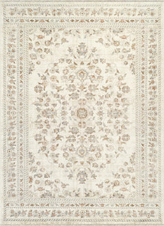 Oriental & Vintage Beige Area Rug