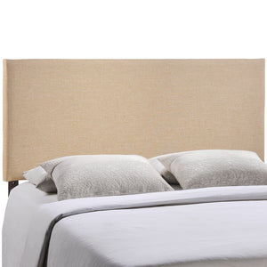 Linen Upholstered Queen Headboard