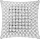 Outdoor Decorative Throw Pillow with Rhinestones & Faux Pearls