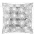 Outdoor Decorative Throw Pillow with Rhinestones & Faux Pearls