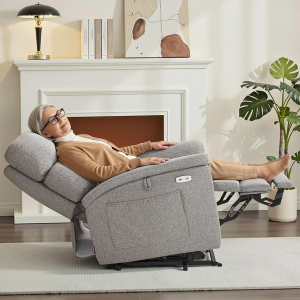 Power Lift Recliner Chair with Massage & Dual Heating