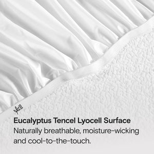Waterproof Cooling Mattress Protector with Deep Pocket