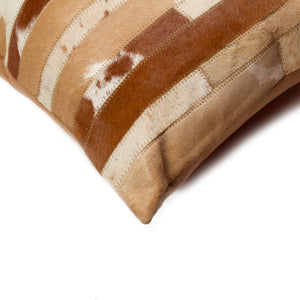 Cowhide Throw Pillows 18x18 – Set of 2