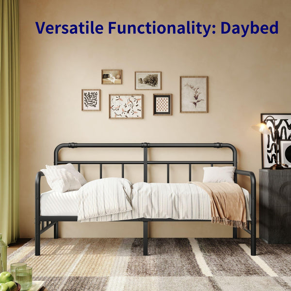 Twin Daybed Frame with Headboard