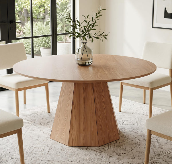 Round Pedestal Dining Table