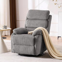 360° Rocking Recliner Chair with Footrest