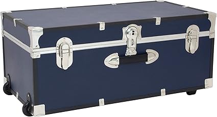 30-Inch Wheeled Storage Trunk with Lock
