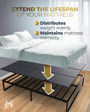 Slim Low-Profile Bunkie Board – Multi-Size Mattress Support
