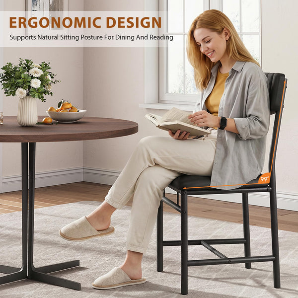 Upholstered Dining Chairs Set of 4