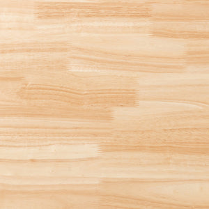 Solid Wood Rectangular Dining Table for 4, Natural Wood