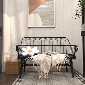 Spindle Back Farmhouse Bench