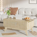 Lift Top Coffee Table with Hidden Compartment and Storage