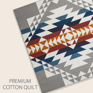 Cotton Quilt Bedding Set with Shams