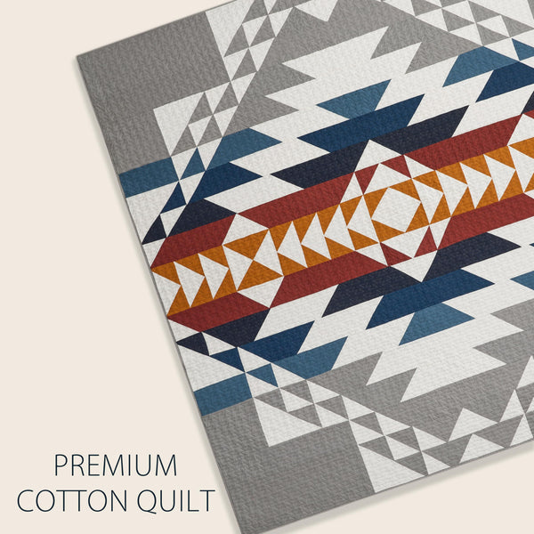 Cotton Quilt Bedding Set with Shams