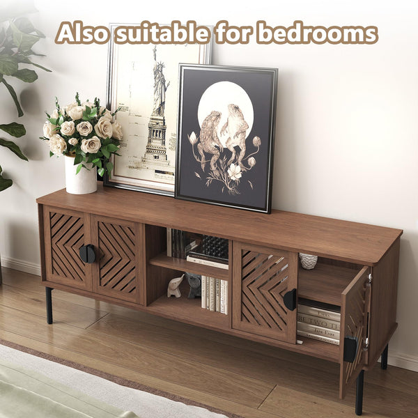 63" TV Stand with Storage