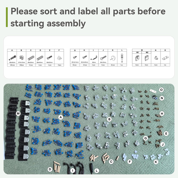 L-Shaped Executive Desk with Storage Cabinets & Shelves