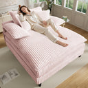 Oversized Indoor Chaise Lounge Chair with Adjustable Backrest