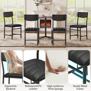 Upholstered Dining Chairs Set of 4