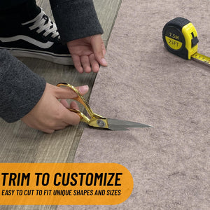 Non-Slip Rug Pad – Felt & Rubber, 1/4" Thick