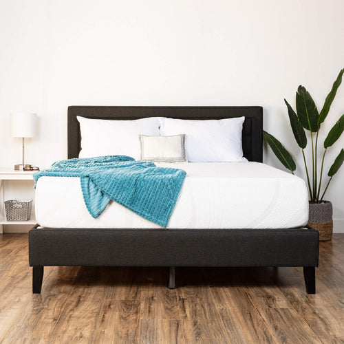 12 Inch Queen Memory Foam Mattress – Green Tea Charcoal Cooling Gel, Fiberglass Free
