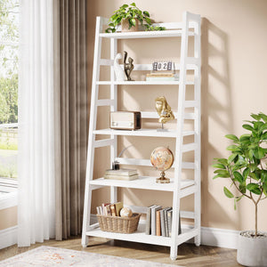 5-Tier Ladder Bookshelf