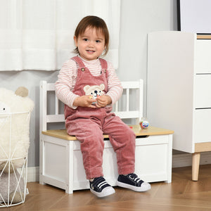 Kids Toy Box Storage Bench with Lid