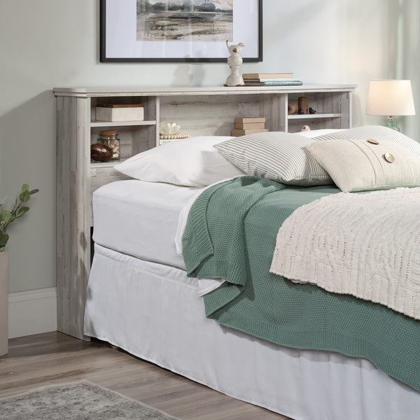 Full/Queen Bookcase Headboard with Adjustable Shelves
