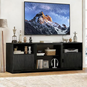 Fluted TV Stand for TVs up to 80"