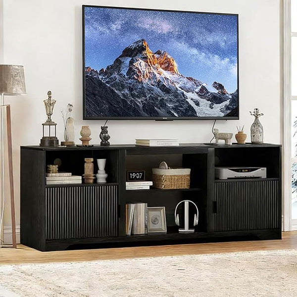 Fluted TV Stand for TVs up to 80"