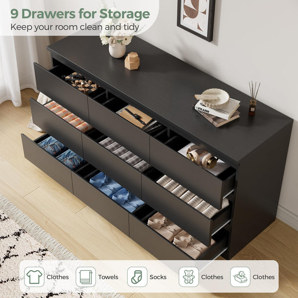 9-Drawer Dresser