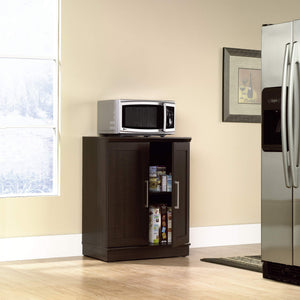 Stackable Storage Cabinet with Adjustable Shelves – Dakota Oak