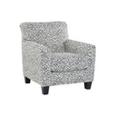 Contemporary Accent Chair – Gray & Black
