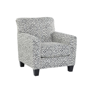 Contemporary Accent Chair – Gray & Black