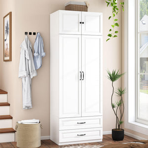 Armoire Wardrobe Closet with Drawers