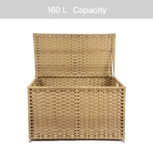 Wicker Storage Trunk with Lid