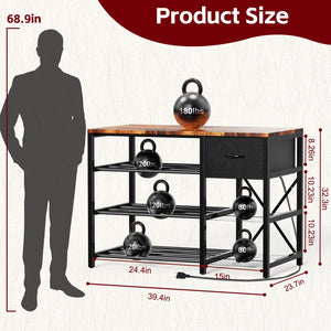 3D Printer Stand with Filament Storage & Drawer